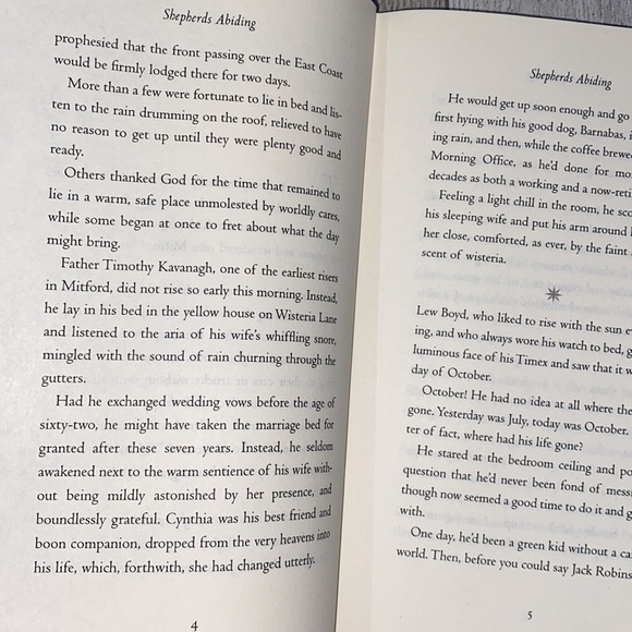 Jan Karon Shepherds Abiding book - Picture 6 of 11
